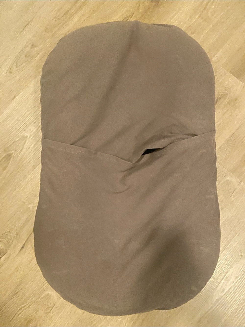 Snuggle Me Organic Lounger + Cover in Charcoal Gray - Picture 2 of 3